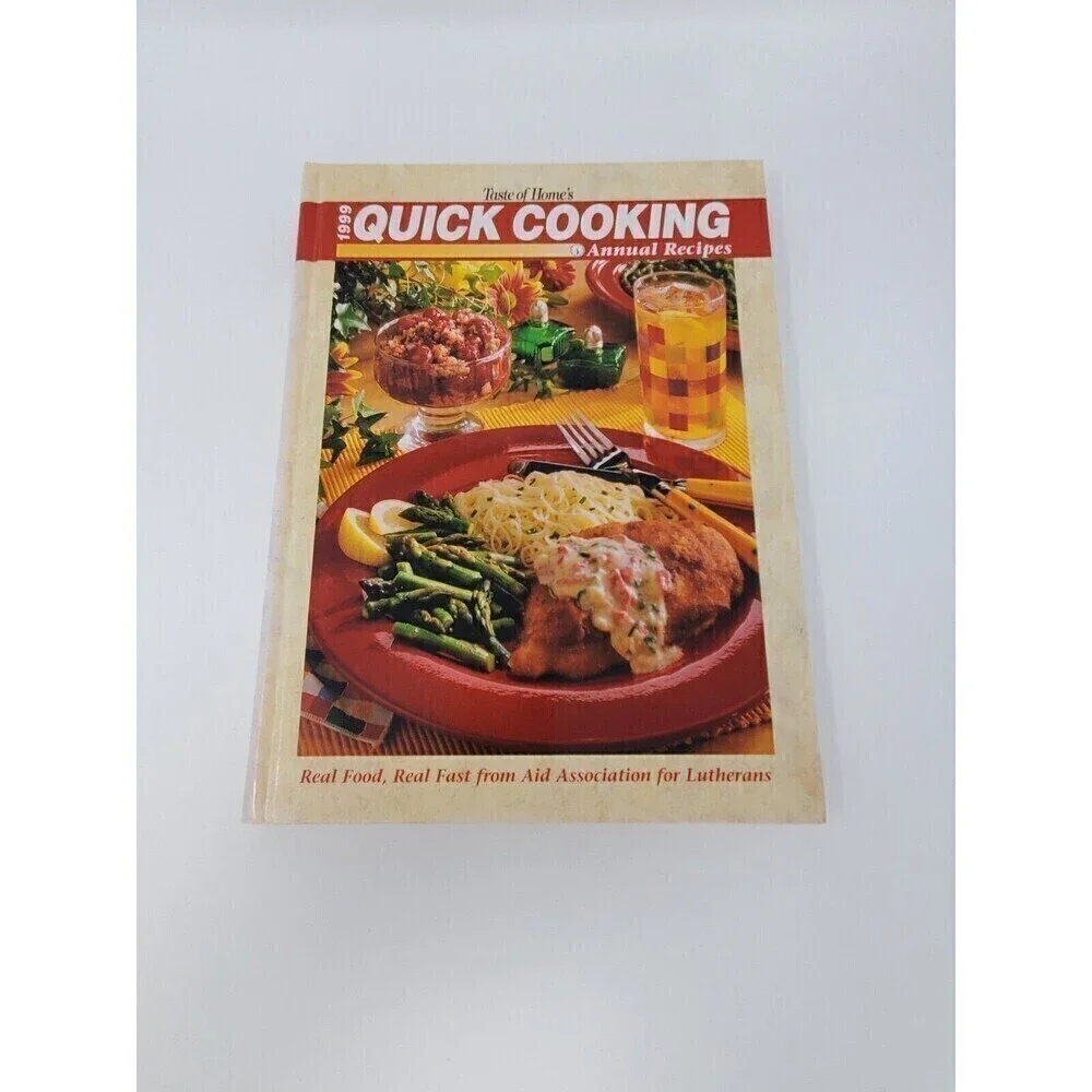 TASTE OF HOME'S QUICK COOKING VINTAGE COOKBOOKS 1999 & 2000 ANNUAL RECIPES TWO